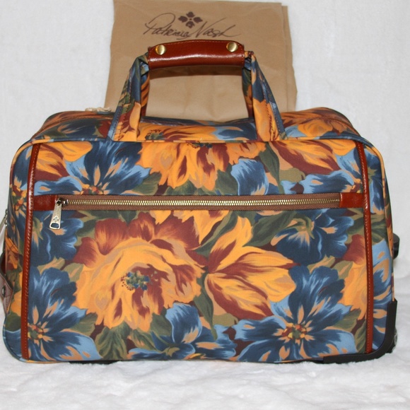 Patricia Nash Bags Nwt Patricia Nash Trolley Wheeled Duffle Bag